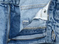 Прямые джинсы, Голубой