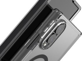 Чехол Araree Duple 360 M для Galaxy Z Fold8 прозрачный+черный
