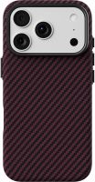 Клип-кейс Rocket Graphic для Apple iPhone 18 Pro с MagSafe Бордовый