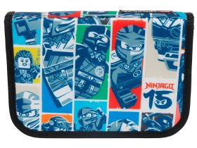 Ninjago 20351-2621 Пенал Пенал на молнии LEGO Ninjago "15-летие Ninjago", плоский без наполнения