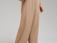 Брюки-палаццо с эластичным поясом