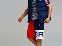 Сорочка трикотажная с воротником поло для мужчин