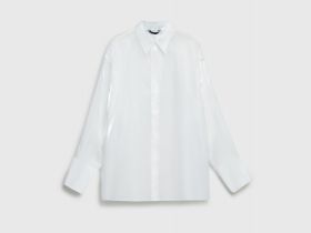 Блузка из органзы, Белый