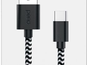 Кабель Pero DC-04 USB / USB-C 1 м Серебристый