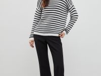 Укороченный джемпер из хлопка