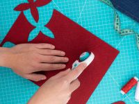 Коврик для резки Малевичъ 3-х слойный, А1, бирюзовый