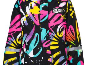 Зимняя куртка из мембранной ткани для девочки