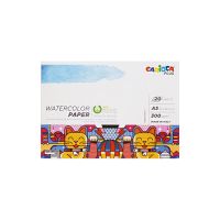 Скетчбук для рисования акварелью "Carioca Plus" 300 гр, крупное зерно, хлопок 25%, A5 20 л.