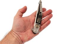 Складной нож Reptilian Билли Бонс-01, сталь VG-10, рукоять кость