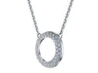 Колье из серебра э0612кл04154800