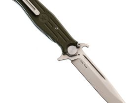 Складной нож Финка М, сталь AUS8, рукоять G-10 хаки