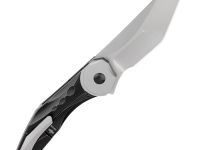 Складной нож Bestech Excentric, сталь M390, рукоять титан, черный