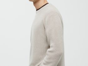 Джемпер из хлопка прямого кроя