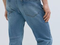 Зауженные джинсы, Голубой