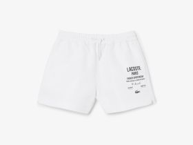 Длинные шорты Lacoste с принтом