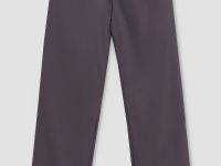 Утепленные брюки прямого силуэта