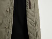 Утепленная куртка с вельветовым воротником