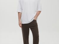 Футболка унисекс из хлопка оверсайз силуэта