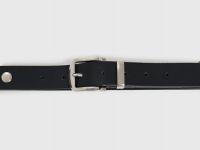 Ремень с декоративными заклёпками, Черный