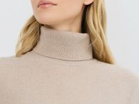 Водолазка из шерсти мериноса, Бежевый