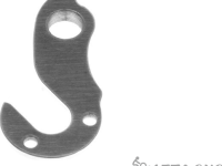 Держатель заднего переключателя "петух" Meta №83 фрезерованный (серебристый)