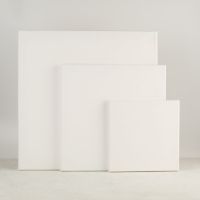 Набор холстов на подрамнике "Langer" 3 шт, 20*20, 30*30, 40*40 см, 100% хлопок, 280 г