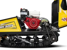 Мотобуксировщик SHARMAX S500 с двигателем Honda GX 390 (2024)