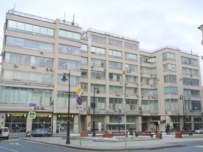 Здание госторга, ныне Министерство торговли РСФСР