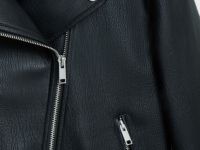 Косуха из искусственной кожи, Черный