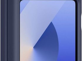 Чехол Samsung Silicone Case для Z Flip6/Flip7 FE Синий