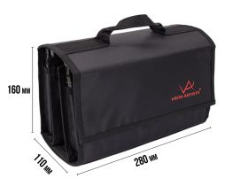 Пенал для маркеров VISTA-ARTISTA на 48 шт, 16 x 28 x 11 см, 100% нейлон, черный