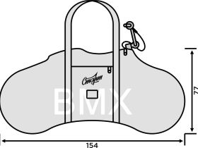 Велосумка для переноски велосипеда Старт BMX 20" (черный)