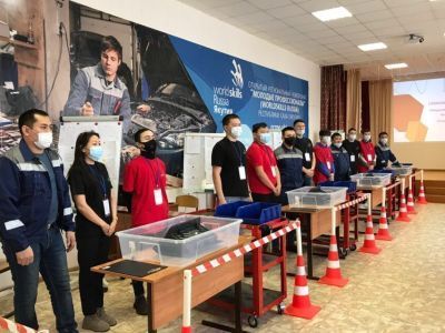 Якутский автодорожный техникум представил компетенцию "Бережливое производство" на World Skills