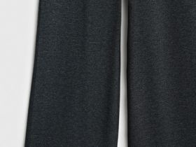 Широкие брюки из трикотажа, Серый