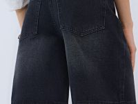 Шорты-бермуды со средней посадкой, Серый