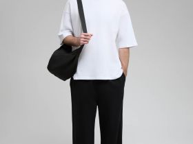 Футболка унисекс из хлопка оверсайз силуэта