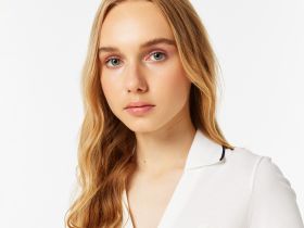 Женское платье Lacoste с v-образным вырезом