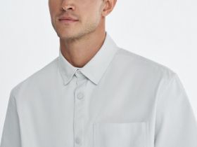 Рубашка с коротким рукавом, Белый