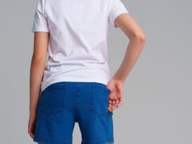 Шорты трикотажные для девочек