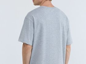 Базовая футболка из джерси, Серый