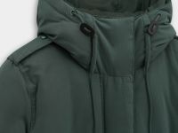 Пальто утепленное с утиным пухом