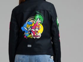 Куртка кожаная для девочек