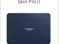 Чехол для ноутбука WIWU Skin New Pro II PU Leather Sleeve для Apple MacBook Pro 16.2 (2021) (синий)