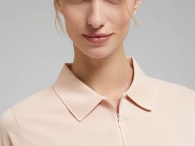 Спортивное поло с коротким рукавом