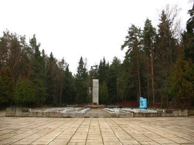 Братское захоронение советских воинов и партизан, погибших в годы Гражданской и Великой Отечественной войн. Здесь же захоронены Герои Советского Союза: Петрова Антонина Васильевна (1916-1941), Пислегин Виктор Кузьмич (1920-1941)