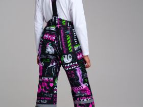 Комплект текстильный с полиуретановым покрытием для девочек: куртка, брюки