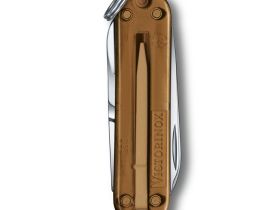 Нож перочинный Victorinox Classic SD Colors, Chocolate Fudge, прозрачный коричневый, 7 функций, 58мм