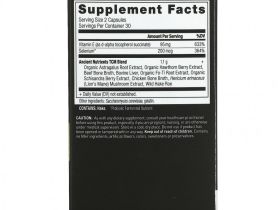 Dr. Axe / Ancient Nutrition, Витамин E, 60 капсул