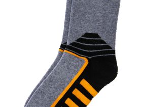 Термоноски трикотажные для мальчиков (низкие махровые)