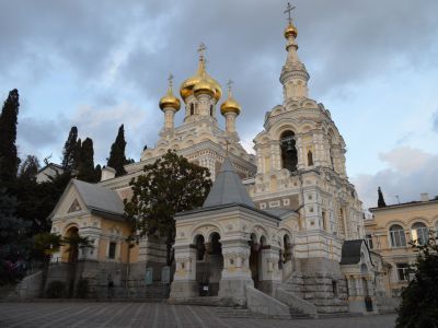 Собор Александра Невского (архитекторы Н.П.Краснов, П.К.Теребенев)